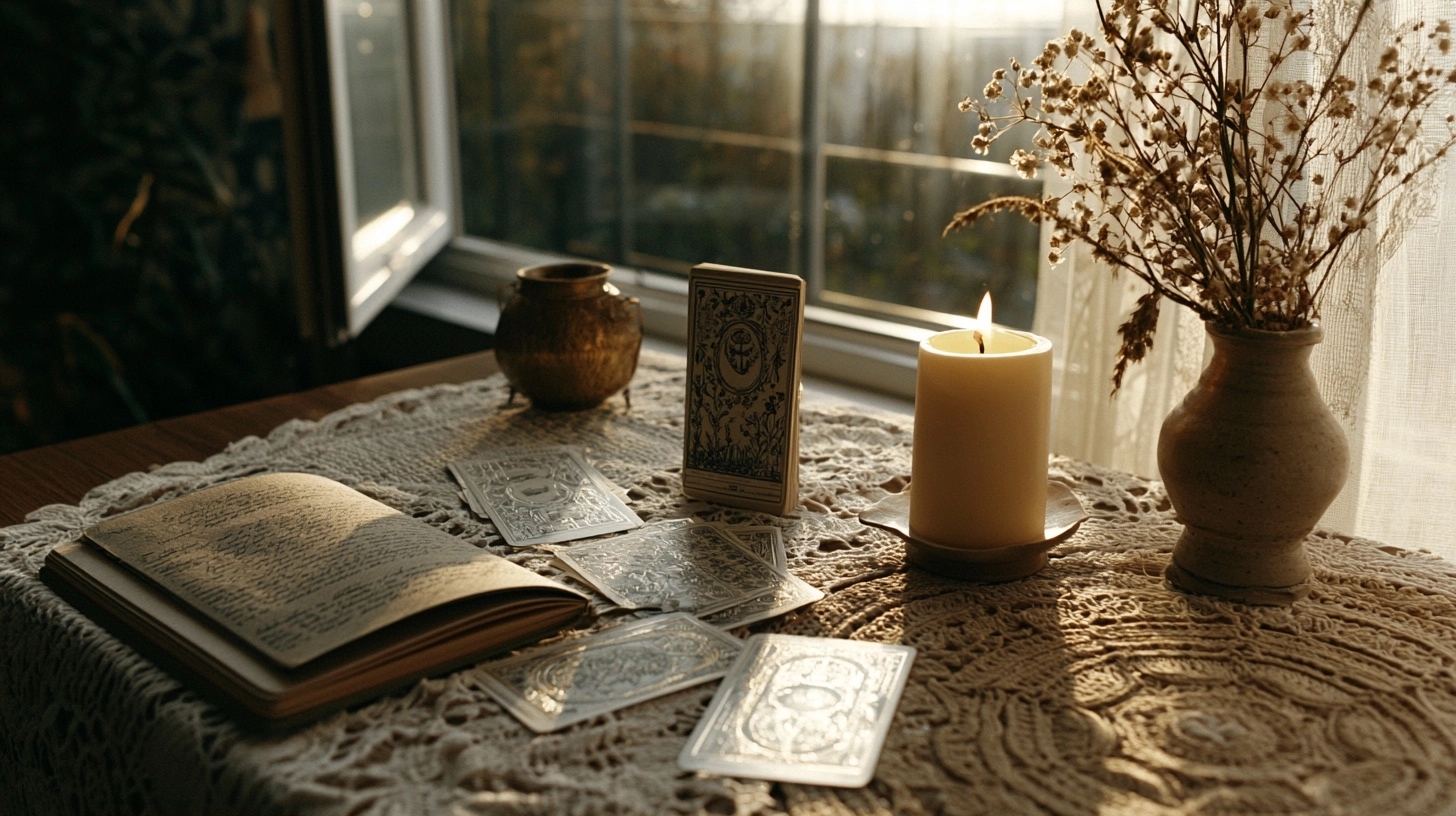 Tirage de pleine lune amour : comprendre une relation en 5 cartes