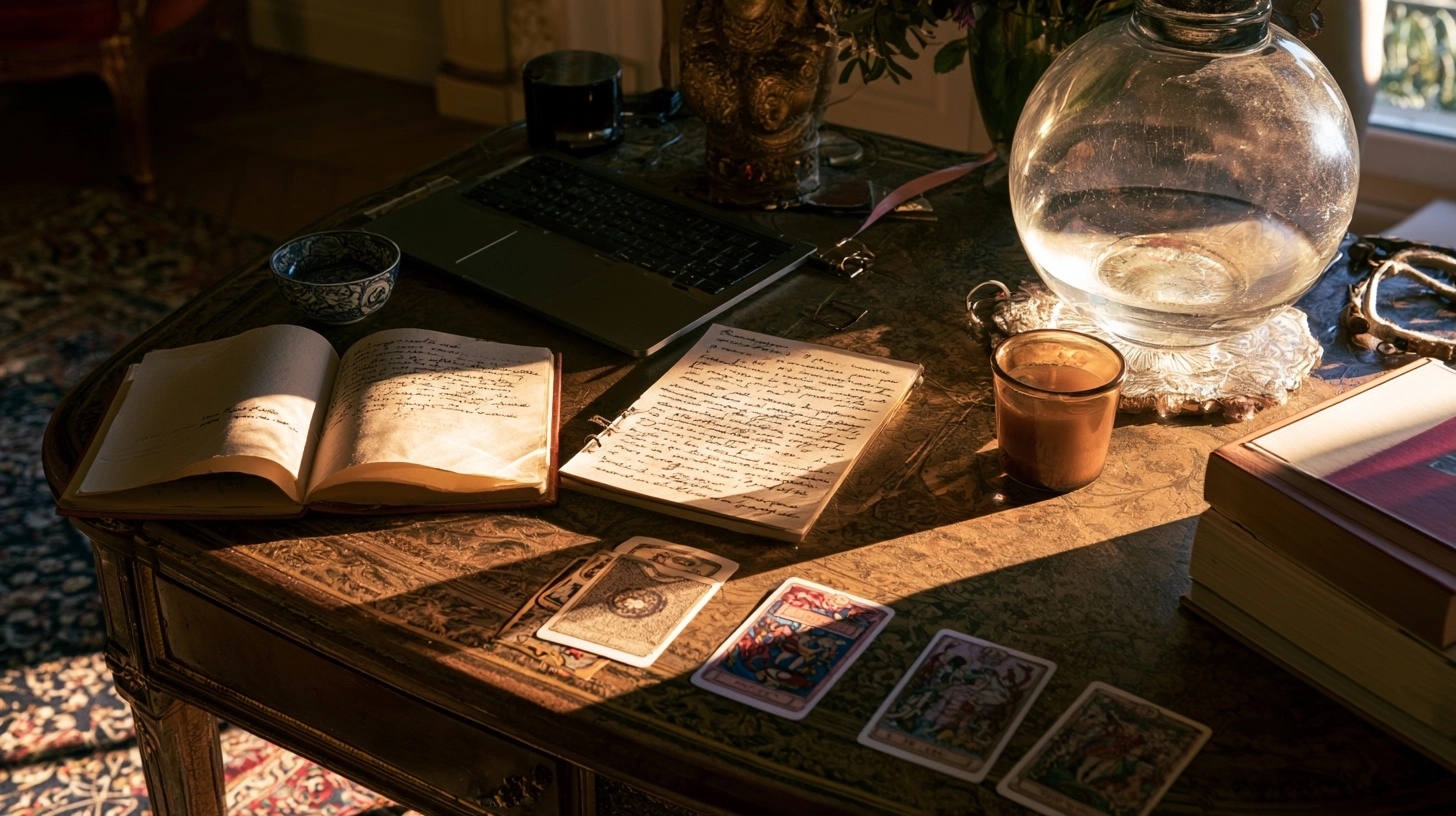 voyance par mail amour avec tarot et carnet confidentiel