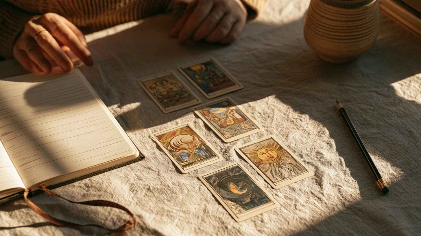 Tirage du solstice d’hiver en six cartes