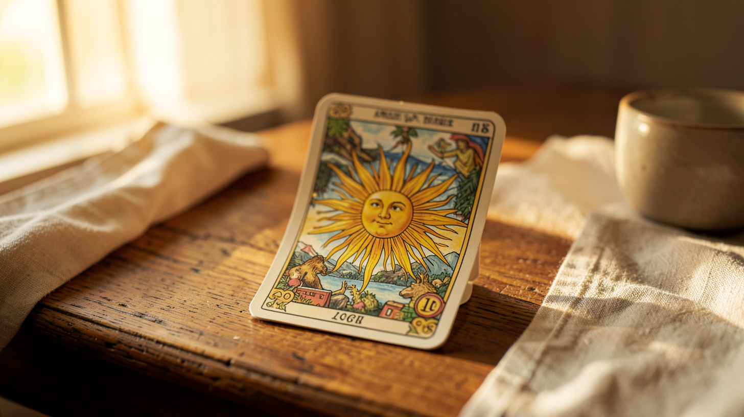 Le Soleil au tarot : réussite, amour clair et énergie positive